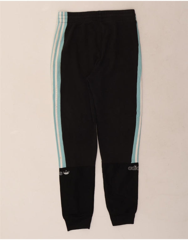 Adidas Drenge Træningsdragt Bukser Joggers 15-16 år Sort Colourblock