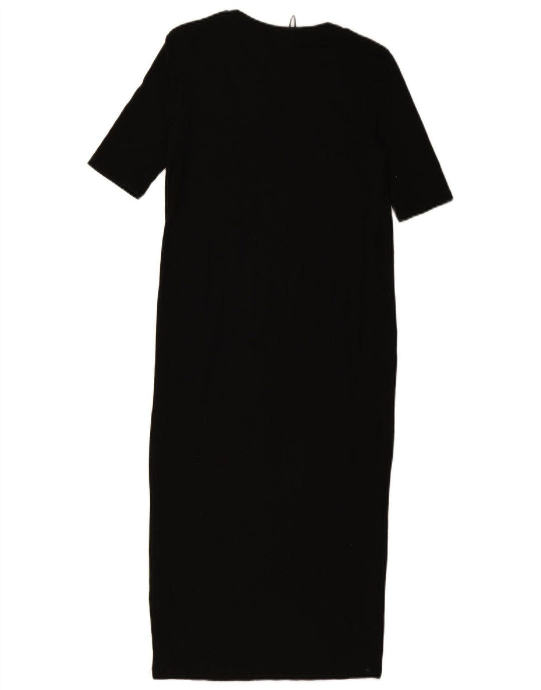 Zara Dame Maxi Dress UK 8 Small Black Polyester
