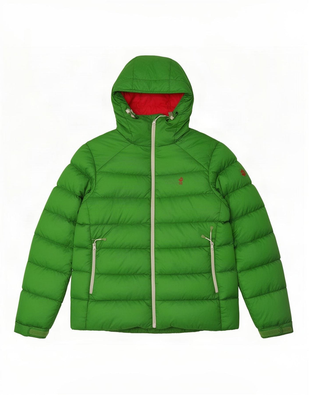 Jack Wolfskin Dame Polstret Jakke UK 18/20 XL Grøn Polyester