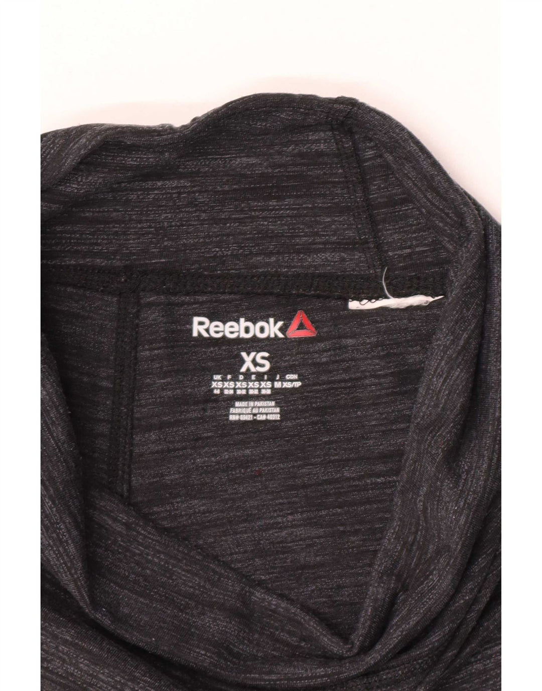 Reebok Womens Leggings UK 4/6 XS Grå Flecked