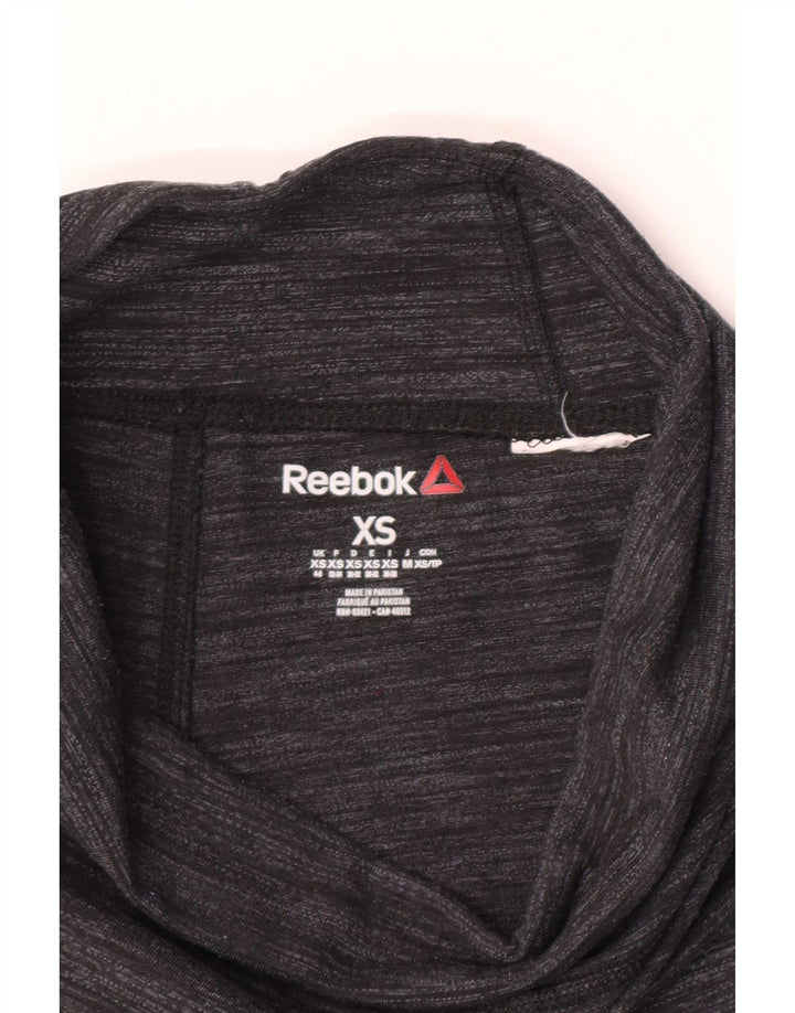Reebok Womens Leggings UK 4/6 XS Grå Flecked