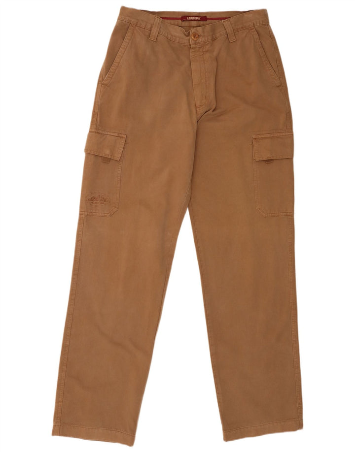 Carrera Straight Cargo Bukser til mænd W34 L34 Beige Bomuld