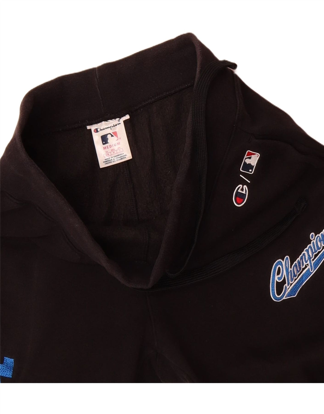 CHAMPION Mens Tracksuit Trousers Joggers Medium  Black Vintage Champion and Second-Hand Champion from Messina Hembry 