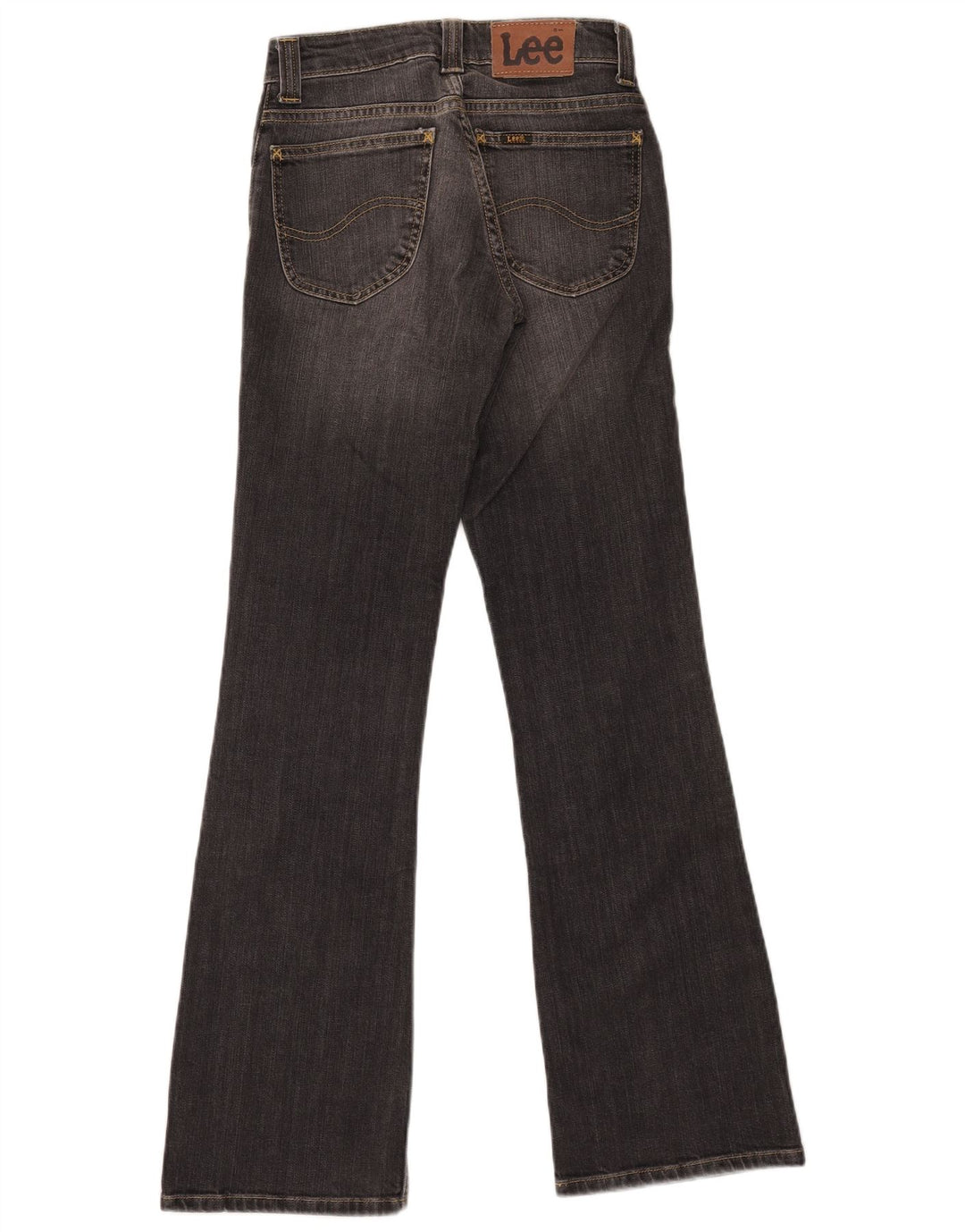 Lee Dame Desoto Bootcut Jeans W27 L33 Grå Bomuld