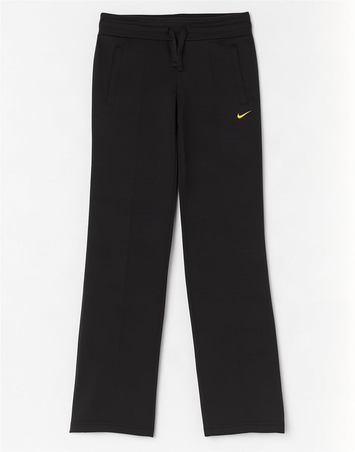Nike træningsdragt bukser til kvinder UK 6 XS sort polyester