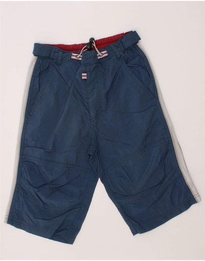 DIADORA Boys Bermuda Sport Shorts 4-5 Years  Blue Colourblock Polyamide Vintage Diadora and Second-Hand Diadora from Messina Hembry 