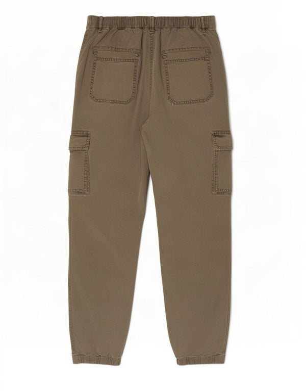 Marks & Spencer Joggers Cargo Bukser til kvinder UK 12 Medium W28 L29 Khaki