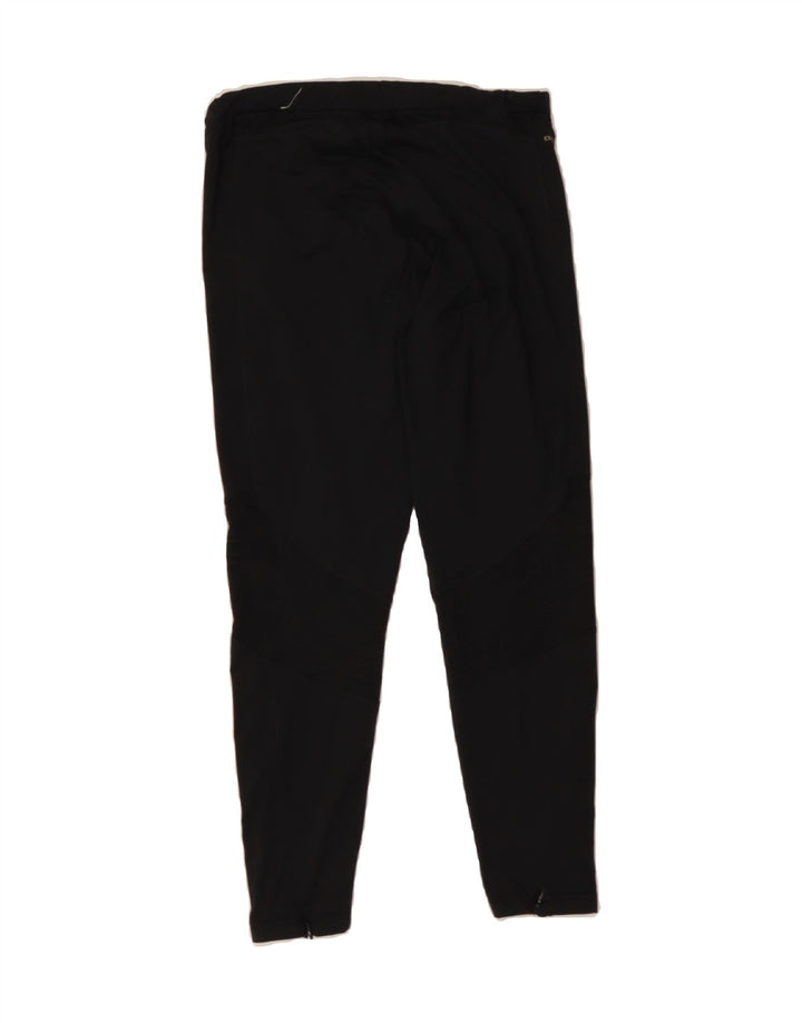 ADIDAS Womens Climacool Crop Leggings UK 14 Medium Black Vintage Adidas and Second-Hand Adidas from Messina Hembry 