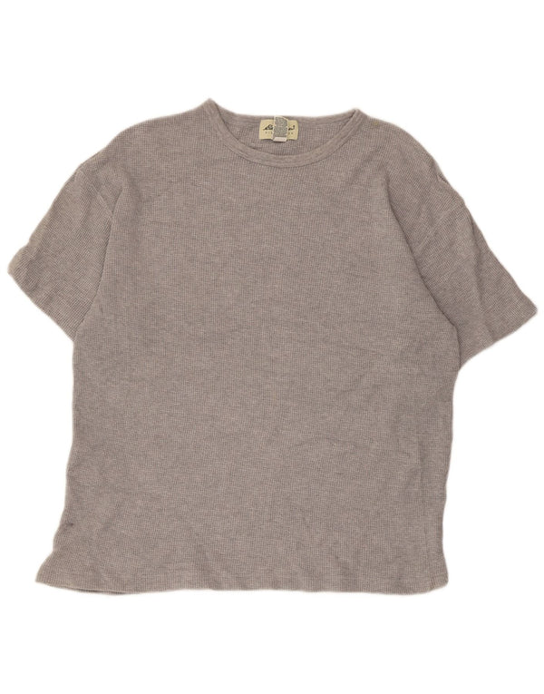 EDDIE BAUER Herre T-Shirt Top Medium Grå Bomuld