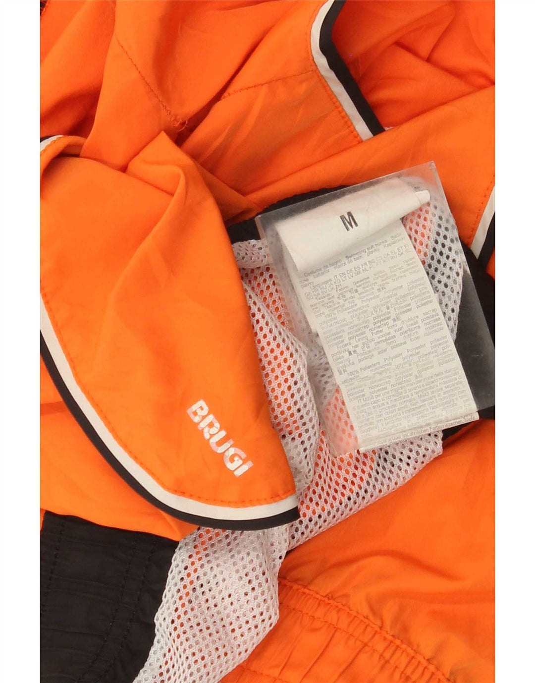 Brugi Badeshorts til mænd Medium Orange Polyester