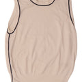 Zara Dame Vest Tank Top UK 12 Medium White Viscose