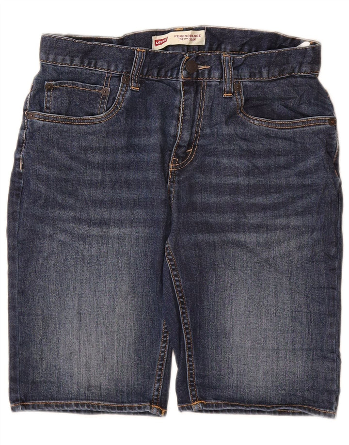 Levi's Boys 511 denimshorts 15-16 år W28 blå bomuld