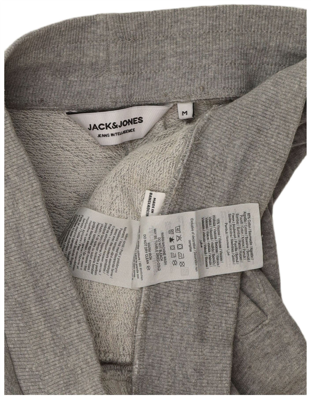 JACK & JONES Herre Cargo træningsdragt Bukser Joggers Medium Grå Bomuld