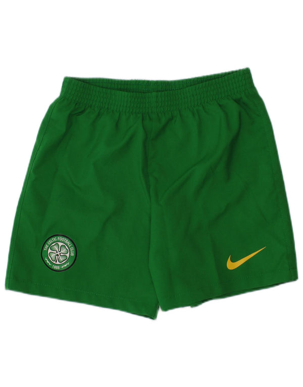 Nike Boys The Celtic Football Club Sportsshorts 4-5 år Small Green