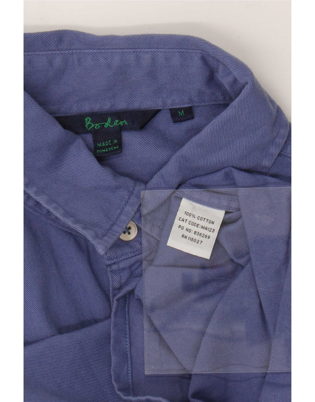 Boden Herreskjorte Medium Blue Cotton