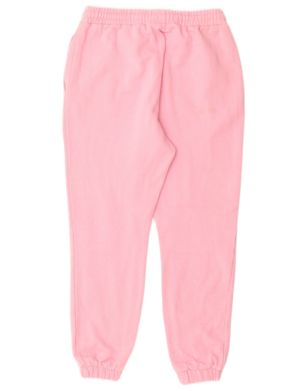 Ellesse Womens Grafisk træningsdragt Bukser Joggers UK 8 Small Pink Bomuld