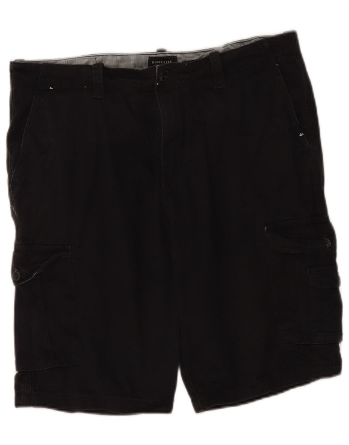 Quiksilver Herre Cargo Shorts W32 Large Black Bomuld