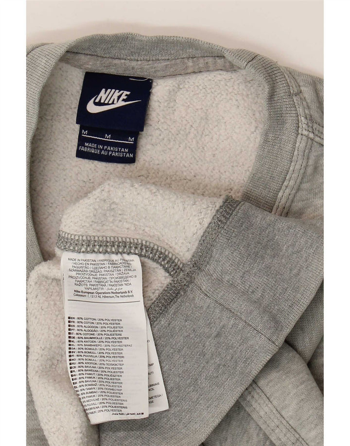 Nike sweatshirt til mænd mellem grå bomuld