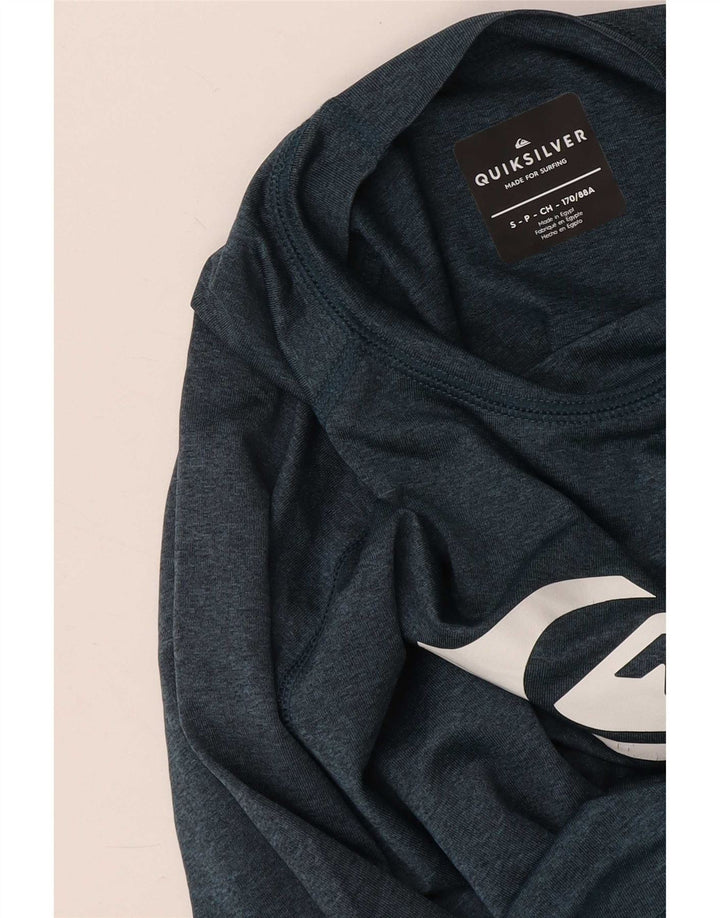 Quiksilver Herre grafisk T-shirt Top Lille Blå