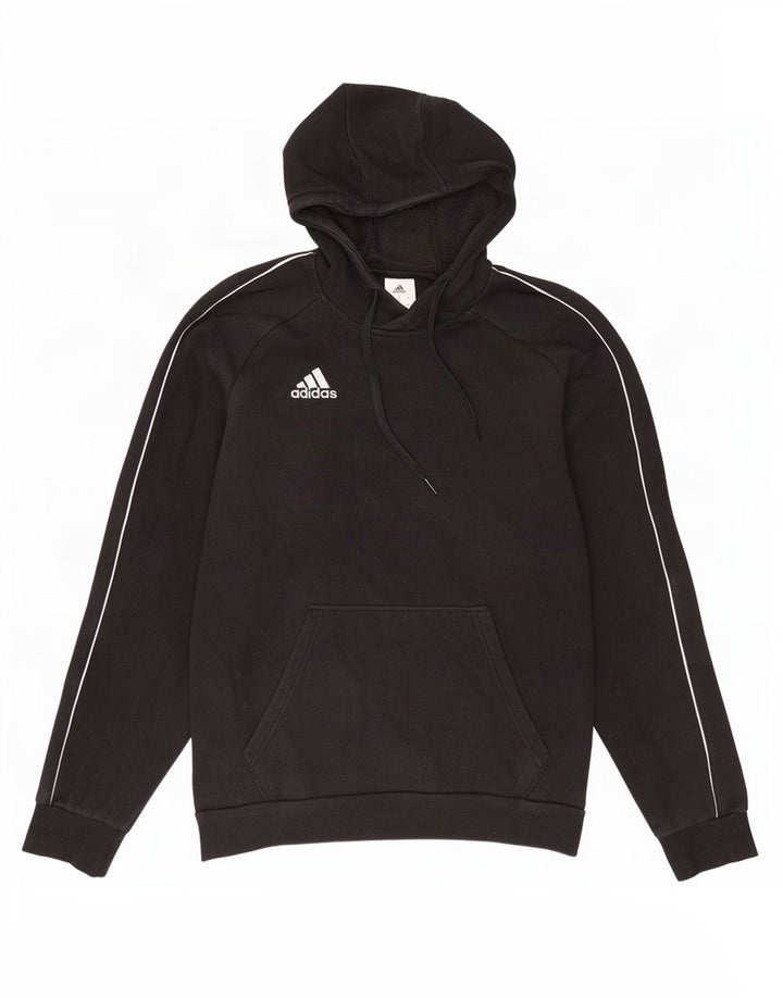 Adidas Herre hættetrøje Jumper Medium Sort Bomuld