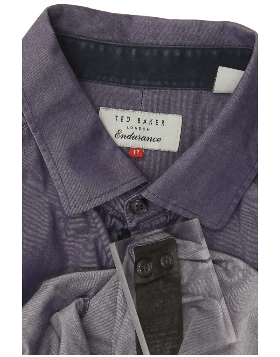TED BAKER Herreskjorte str. 17 XL Lilla bomuld