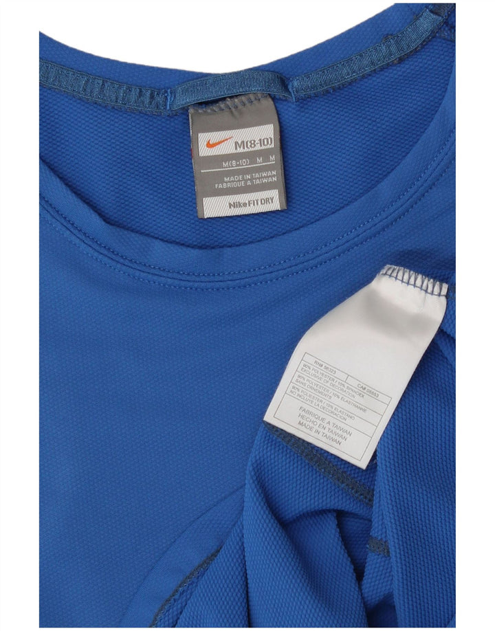 Nike damevest top US 8/10 Medium Blue Polyester