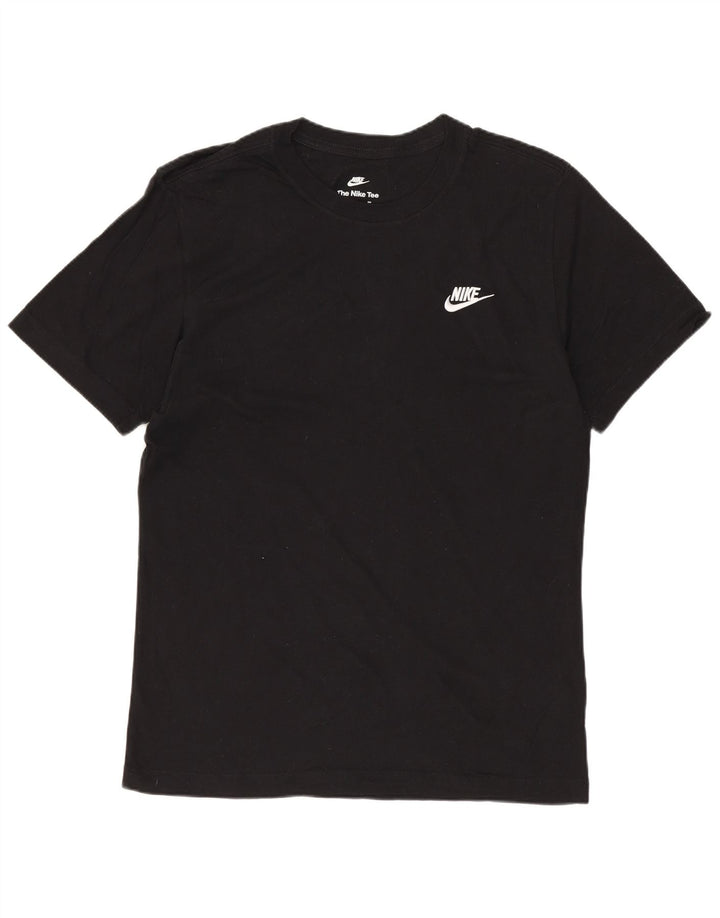 NIKE T-shirt top lille sort bomuld til mænd