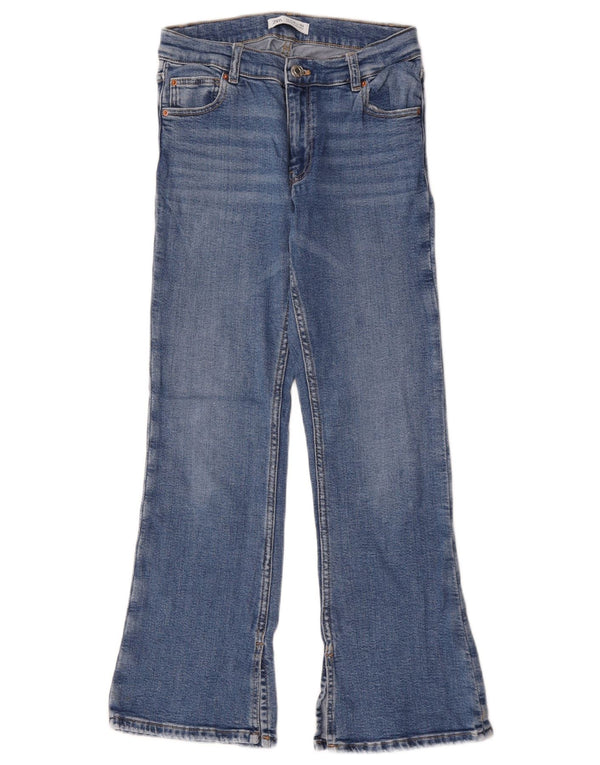 Zara Girls Bootcut Jeans 11-12 år B26 L26 Blå