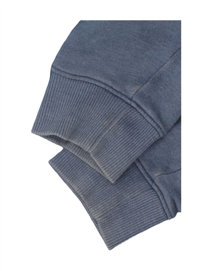 Helly Hansen Grafisk hættetrøje til mænd Stor blå bomuld