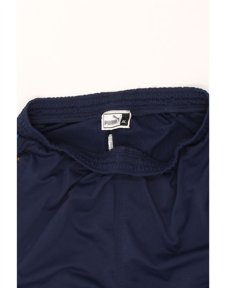 PUMA Mens Tracksuit Trousers XL Navy Blue Vintage Puma and Second-Hand Puma from Messina Hembry 
