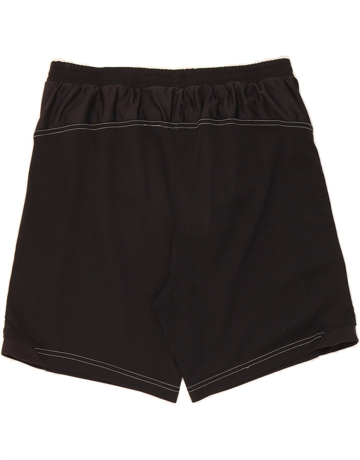 HUMMEL Mens Sport Shorts Large  Black Polyester Vintage Hummel and Second-Hand Hummel from Messina Hembry 