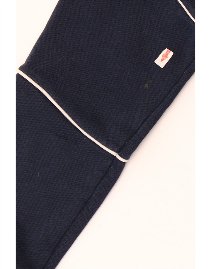 Reebok Dame Grafisk Oversized Sweatshirt Jumper UK 4/6 XS Navy Blue