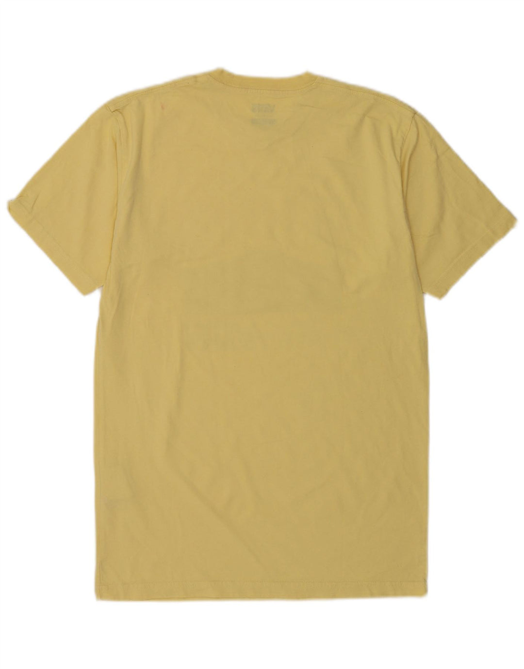 Vans Herre Classic Fit Grafisk T-Shirt Top Medium Gul Bomuld