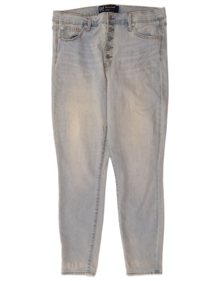 Gap Womens Legging Standard Fit Regular Straight Jeans W32 L25 Blå Bomuld
