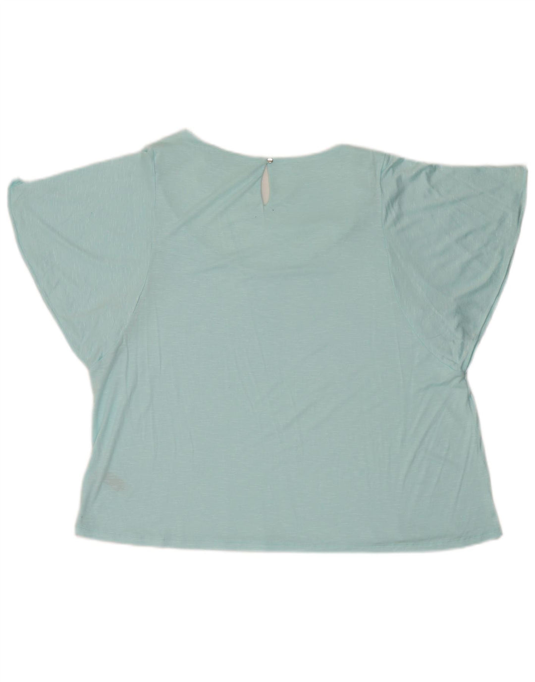 Marks & Spencer Damebluse Top UK 20 2XL Blå Flecked Viscose