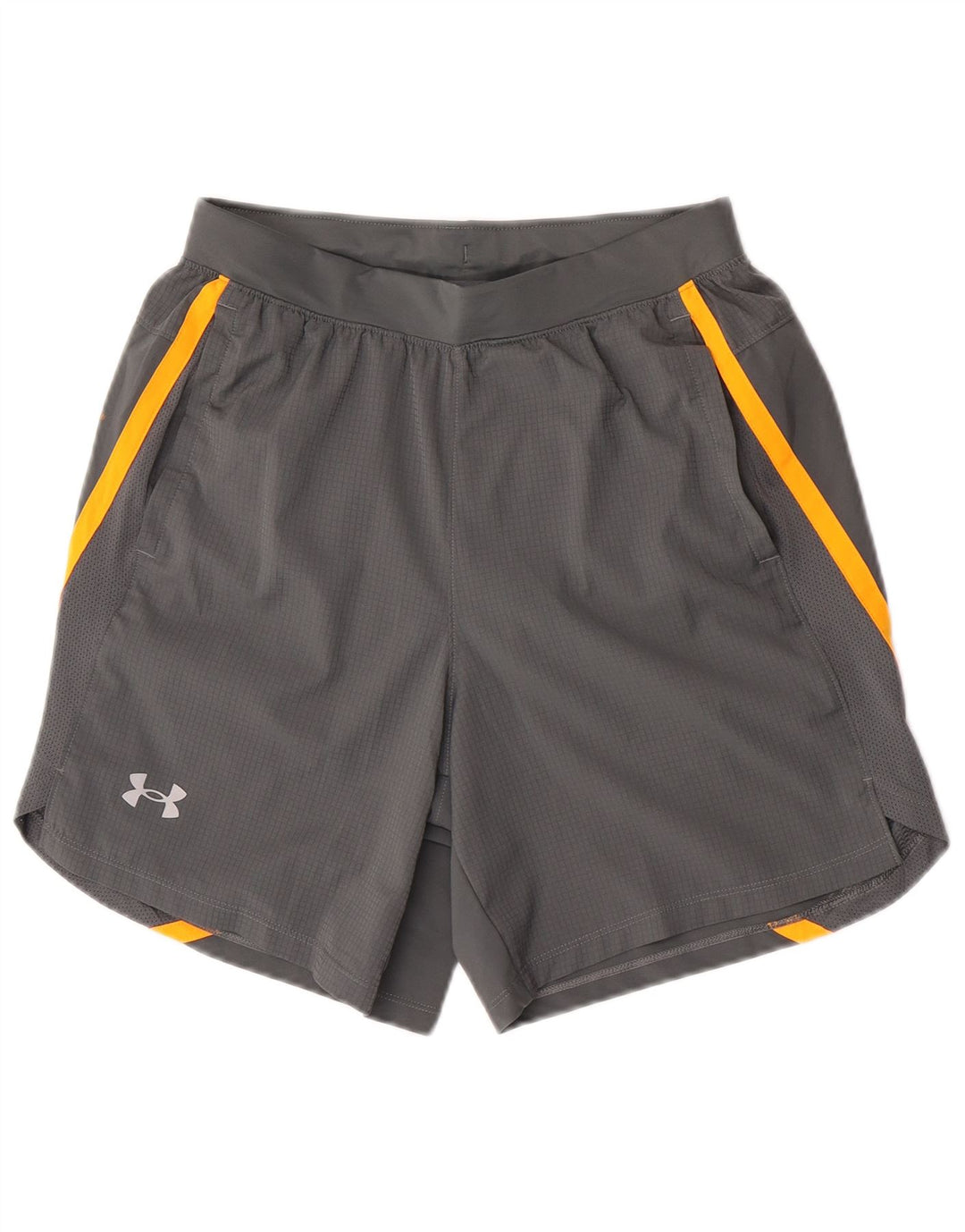Under Armour Herre grafiske sportsshorts Medium Grå Colourblock Polyester