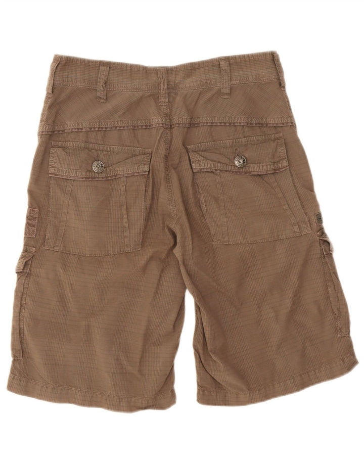 Guess Herre Cargo Shorts W29 Små brune bomuld