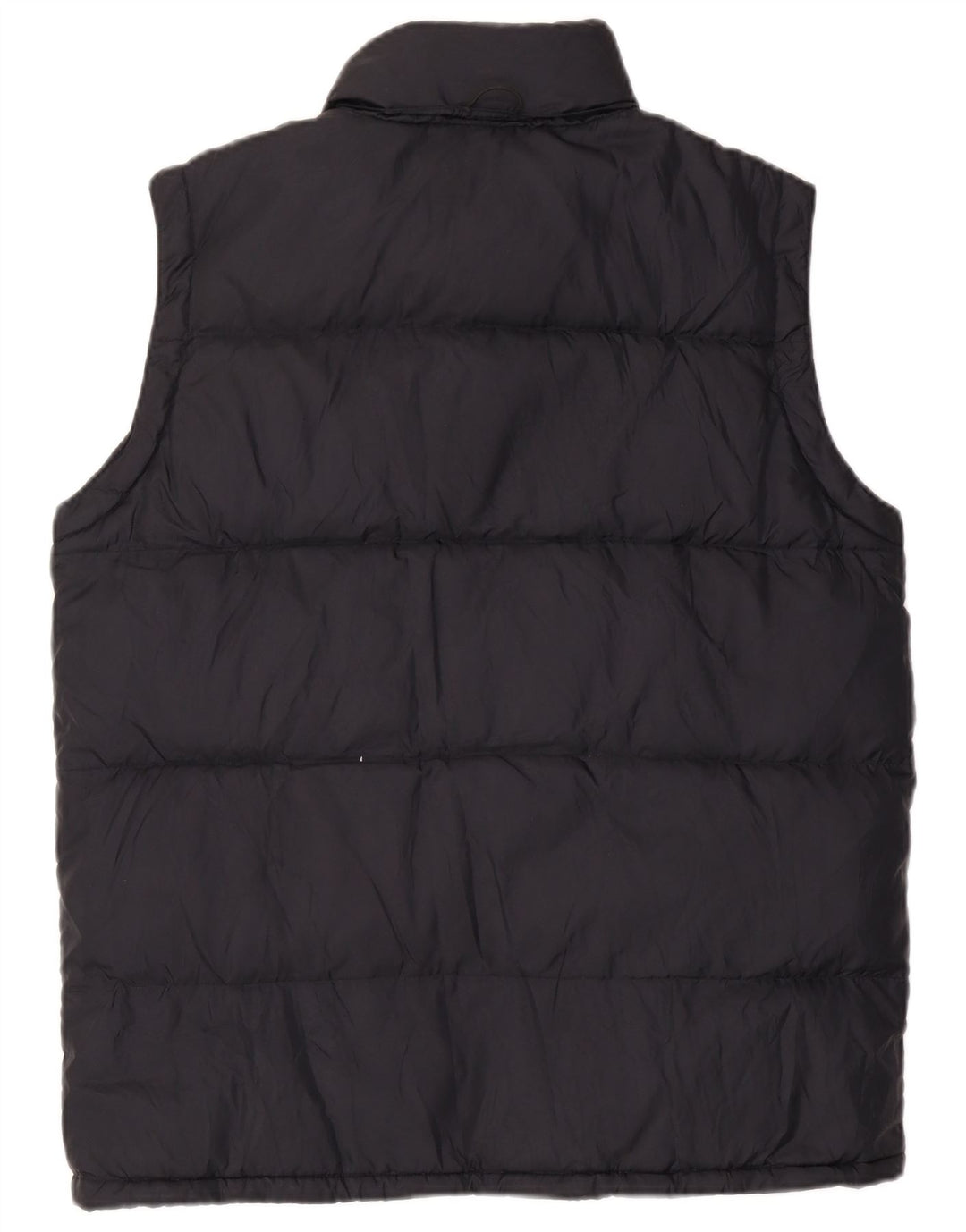 KAPPA Herre hætte polstret Gilet UK 38 Medium Sort Nylon