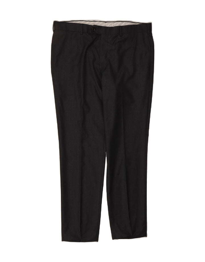 BROOKS BROTHERS Mens Regent Slim Suit Trousers W40 L32 Grey Vintage Brooks Brothers and Second-Hand Brooks Brothers from Messina Hembry 