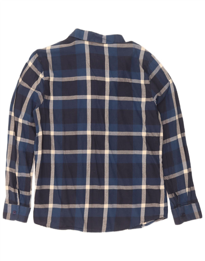 Volcom Herre Flanelskjorte Medium Navyblå Ternet Bomuld