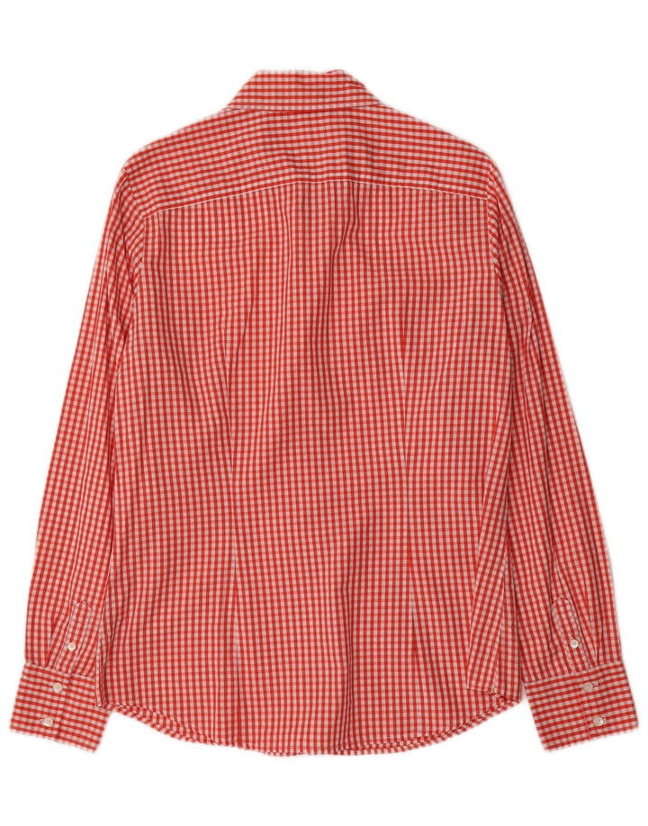 Tommy Hilfiger Dameskjorte US 10 Large Red Gingham Cotton