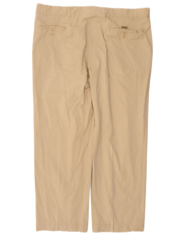 Paul & Shark Herre Lige Chino Bukser IT 56 3XL W46 L29 Beige Bomuld