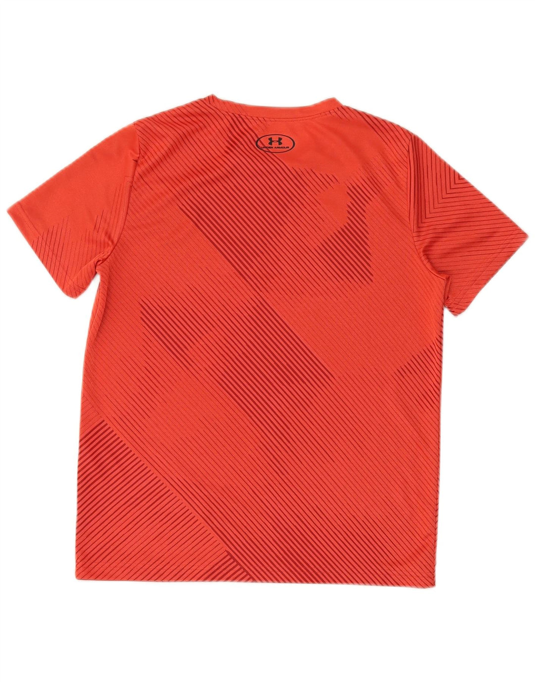 UNDER ARMOUR drenge Heat Gear grafisk T-shirt top 13-14 år rød stribet