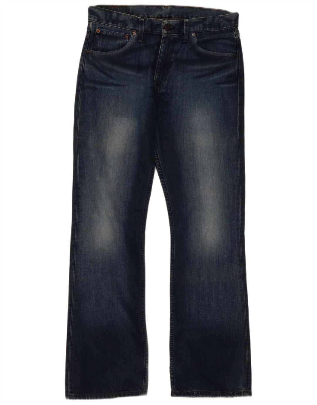 Levi's Dame 507 Bootcut Jeans W34 L34 Blå