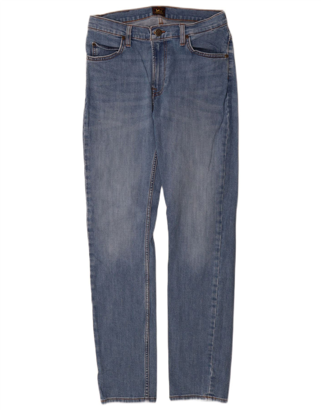 Lee Dame Rider Slim Jeans W30 L32 Blå Bomuld