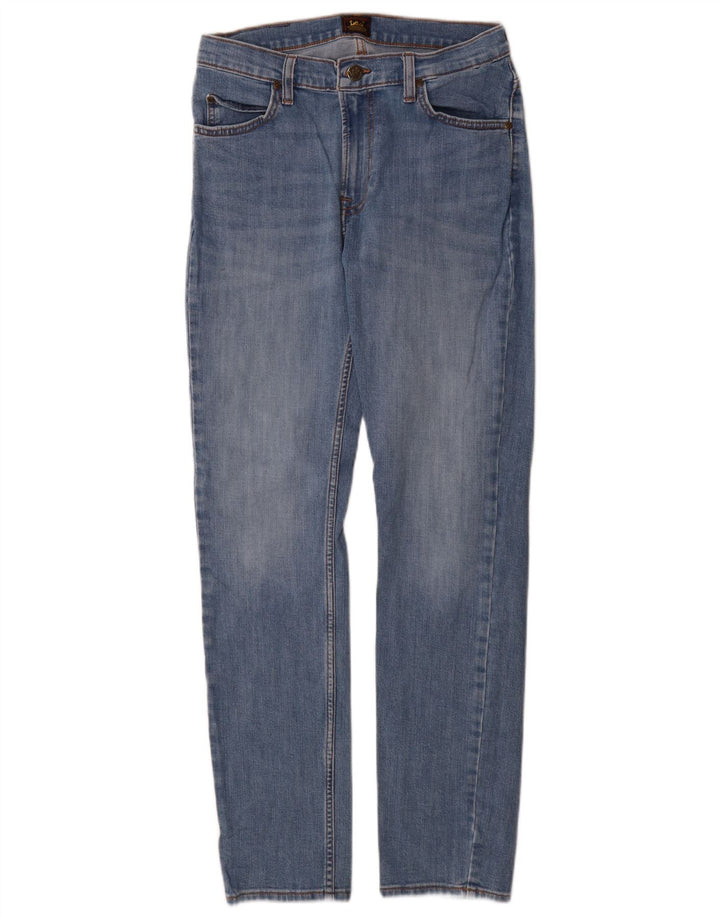 Lee Dame Rider Slim Jeans W30 L32 Blå Bomuld