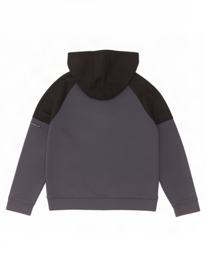 Under Armour Boys Hættetrøje med lynlås 9-10 år Medium Navy Blue