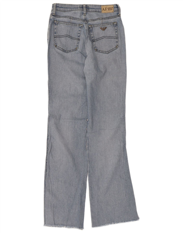 Armani Dame Straight Jeans W26 L31 Blå