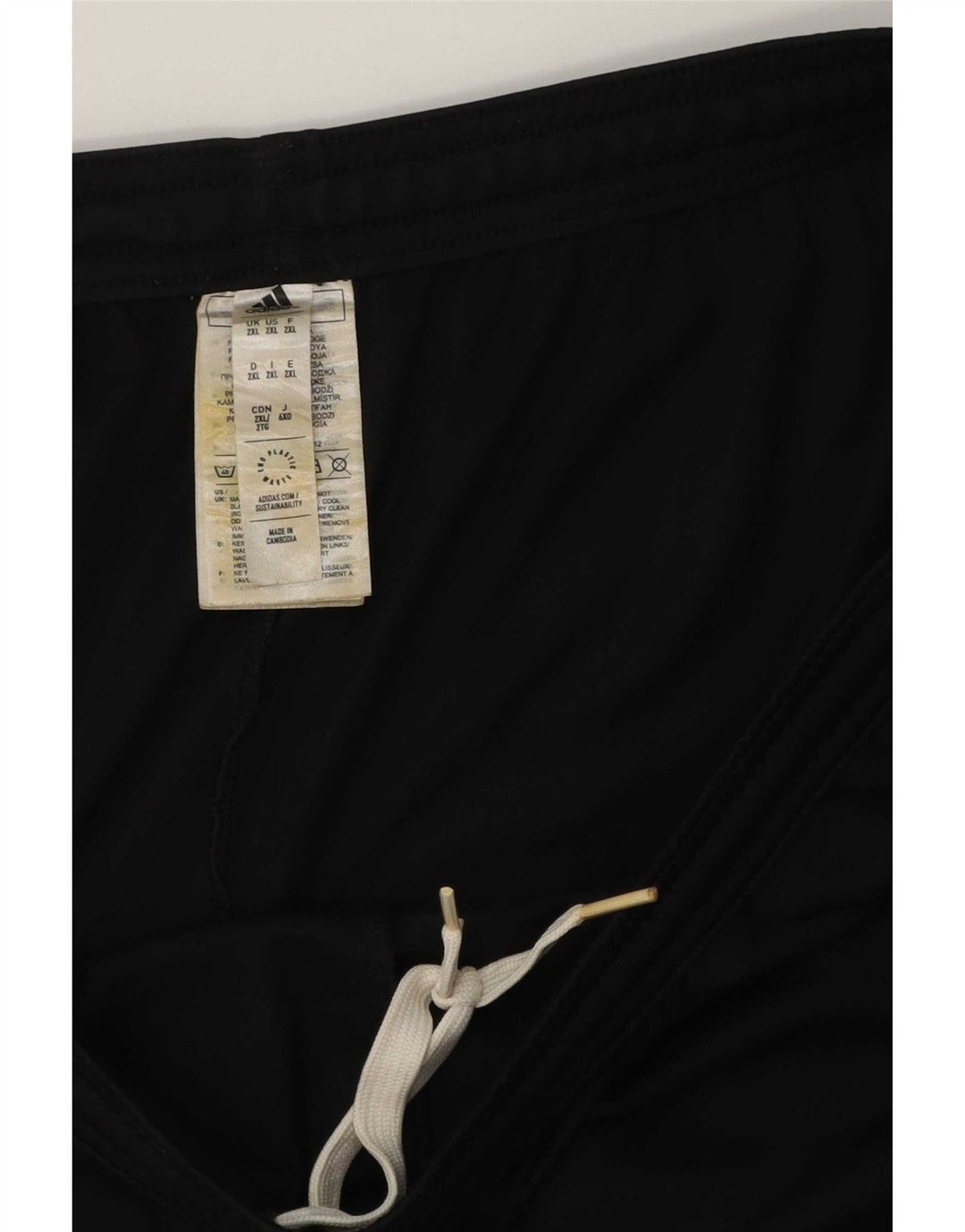 Adidas Aeroready Sportsshorts til mænd 2XL sort polyester