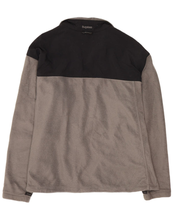 Columbia Herre fleecejakke UK 46 3XL Grå Colourblock Polyester